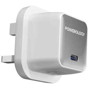 POWEROLOGY QX 45W POCKET SIZED GAN ADAPTER WHITE PWCUQC055WH