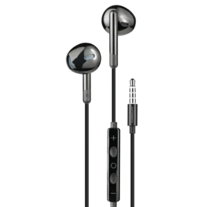 POWEROLOGY AUX 3.5MM STEREO EARPHONE BLACK PWEPHR17BK