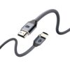 Powerology 8K HDMI Braided Cable 3M – Dark Blue (PWHDC3M-DKBU)