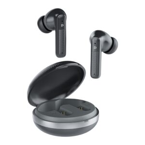 Powerology Quad ENC True Wireless Buds – Black (PWLAU006BK)
