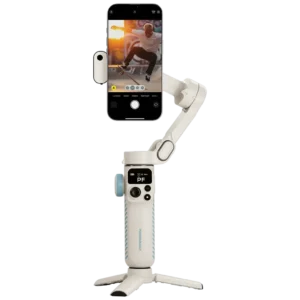 POWEROLOGY MAGWAVE 3-AXIS MAGNETIC SMART PHONE GIMBAL WHITE PWSMP2WH