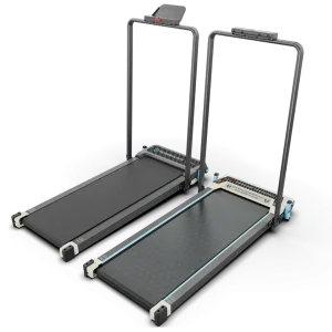POWEROLOGY 2 IN 1 FOLDABLE TREADMILL WITH MASSAGE PAD BLACK PWT520ABBK