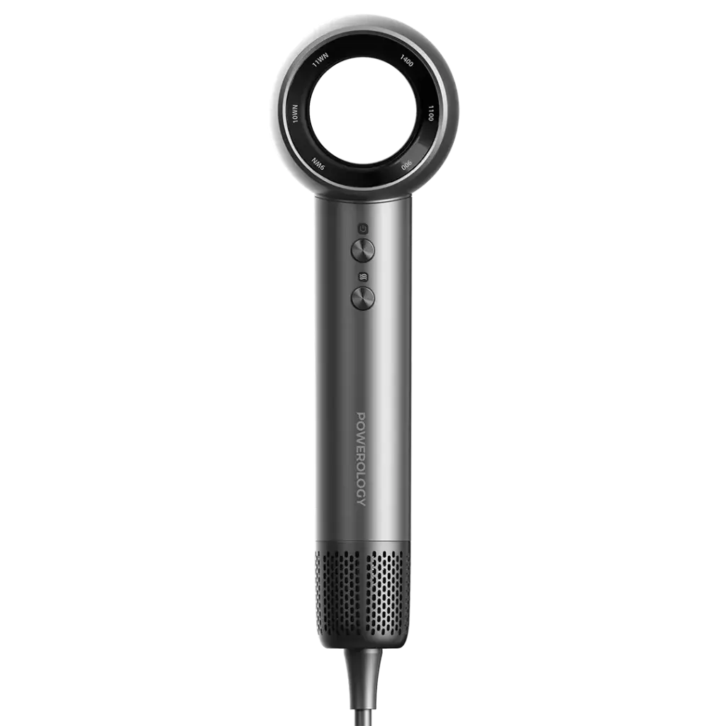 POWEROLOGY LONFUSION HOT COLD HAIR DRYER-GREY PXMLV10GR