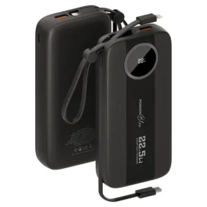 PORODO BLUE SPECCA II 20000MAH MULTI PORT POWER BANK BLACK PBPBFCH100BK