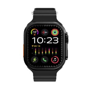 Porodo Blue Supermo Smart Watch Black