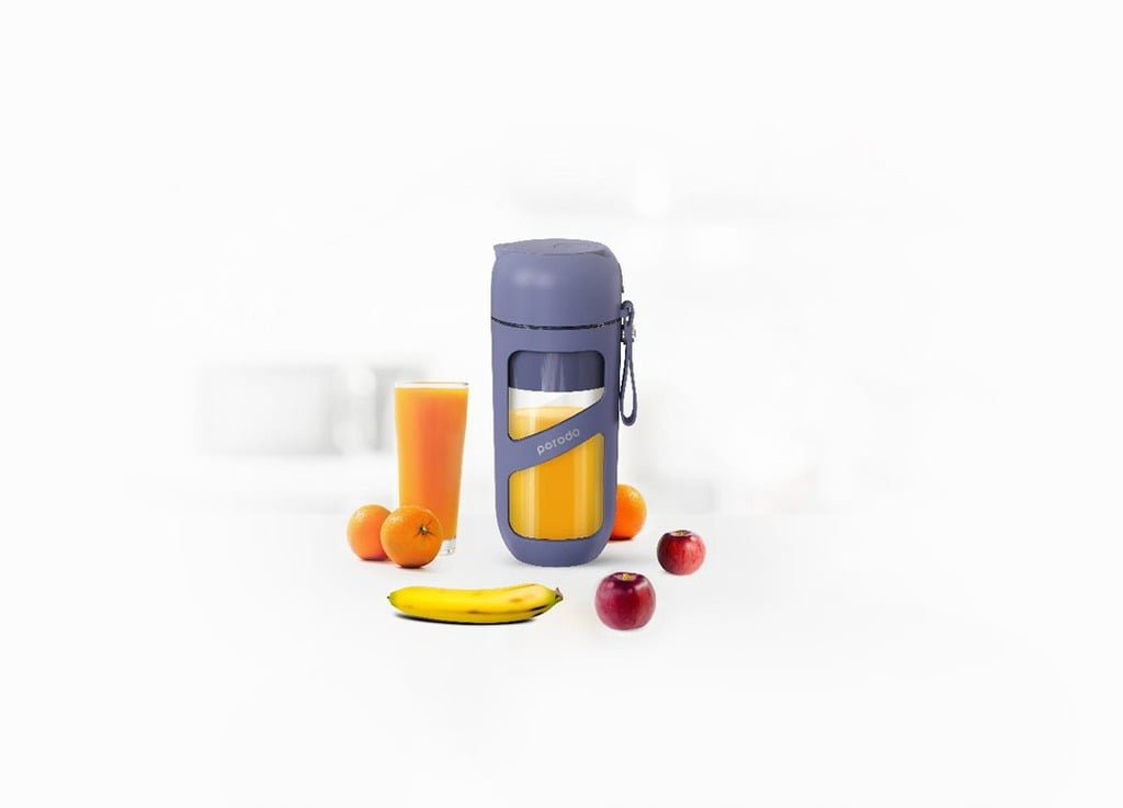 PORODO LIFESTYLE PORTABLE BLENDER 1500MAH BLACK/WHITE - Image 2