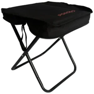 PORODO LIFESTYLE QUICK FOLD PORTABLE CAMPING SEAT BLACK PDLFSTZDYBK