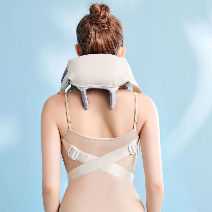 PORODO NECK AND SHOULDER KNEADING MASSAGER WHITE PD-RPTNMS-WH - Image 3