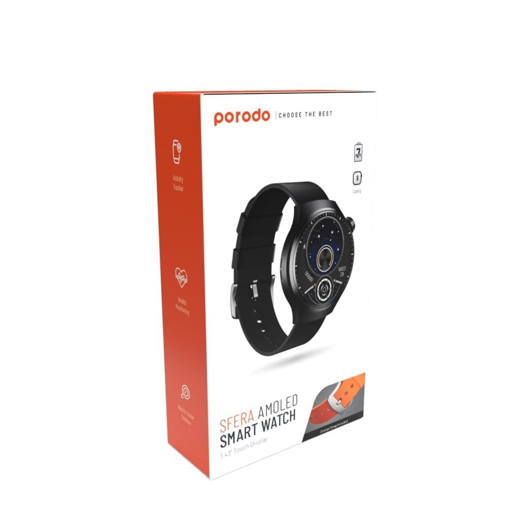 PORODO SFERA AMOLED SMART WATCH - Image 4