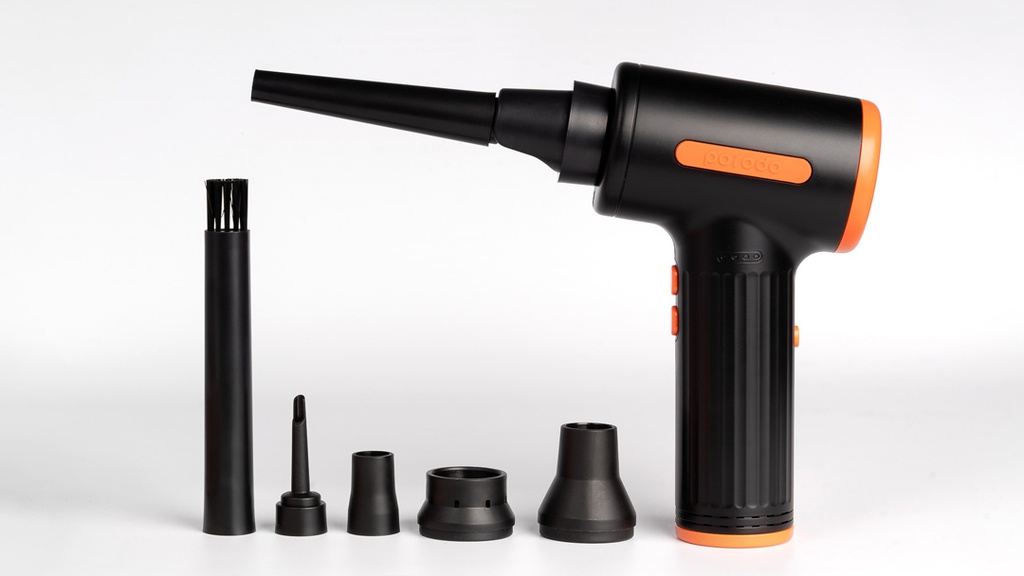 PORODO PORTABLE HANDHELD SUPER DUSTER VACUUM BLACK - Image 2