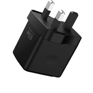 PORODO GAN 65W MULTIPORT WALL CHARGER BLACK PDFWCH071BK