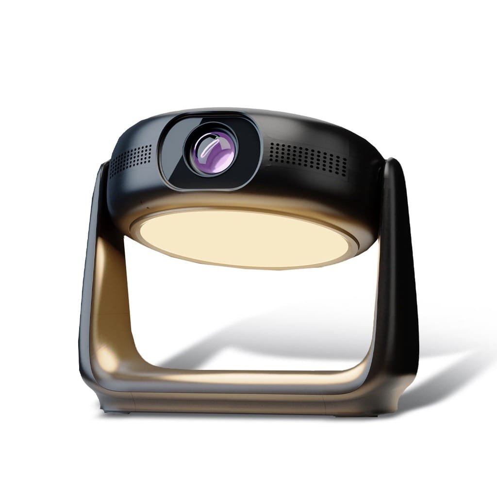 POWEROLOGY ROTATING STAND PORTABLE PROJECTOR FULL HD BLACK PWHDPBNBK - Image 2