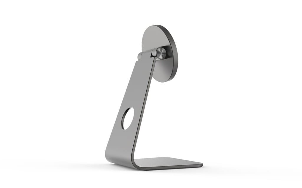 POWEROLOGY ALUMINUM MAGSAFE 90° STYLISH MOUNT PHONE HOLDER GRAY PMDPHAGY - Image 5