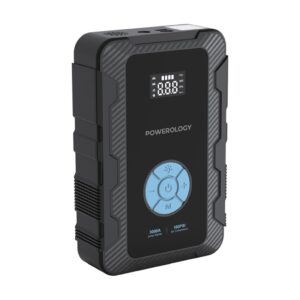 POWEROLOGY 20000MAH JUMP START AIR COMPRESSOR POWERBANK 45PD BLACK PPBCHA43