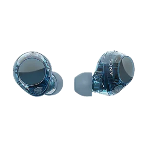Immerse yourself in exceptional sound with the Sony WF-C710N/BZ Truly Wireless Noise Cancelling Earbuds in sleek blue.
