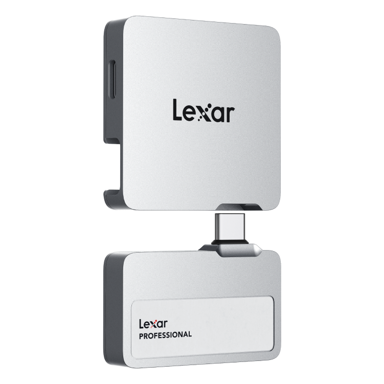 LEXAR PORTABLE 2TB SSD USB 3.2 GEN 2 WITH HUB UP TO 1050 MB/S LSL400S002T-RNSNG
