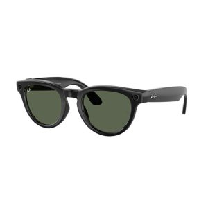 RAYBAN META SKYLER SUNGLASSES F SHINY BLACK L G15 GREEN RW4010