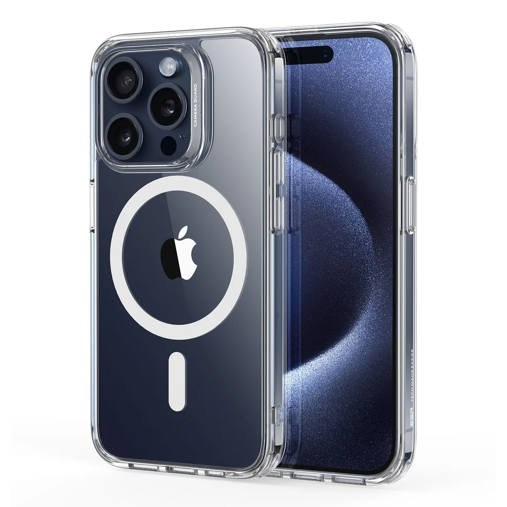 Enhance your iPhone 15 Pro experience with the ESR Clear Case
