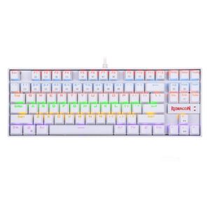REDRAGON KUMARA MECHANICAL GAMING KEYBOARD WHITE RED SWITCH KUMARA K552W-RGB-RED