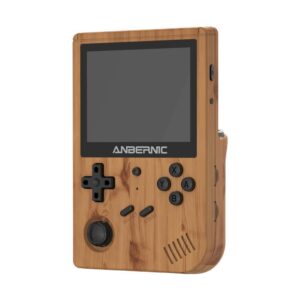 ANBERNIC GAME BOX 64GB WOOD GRAIN RG351V