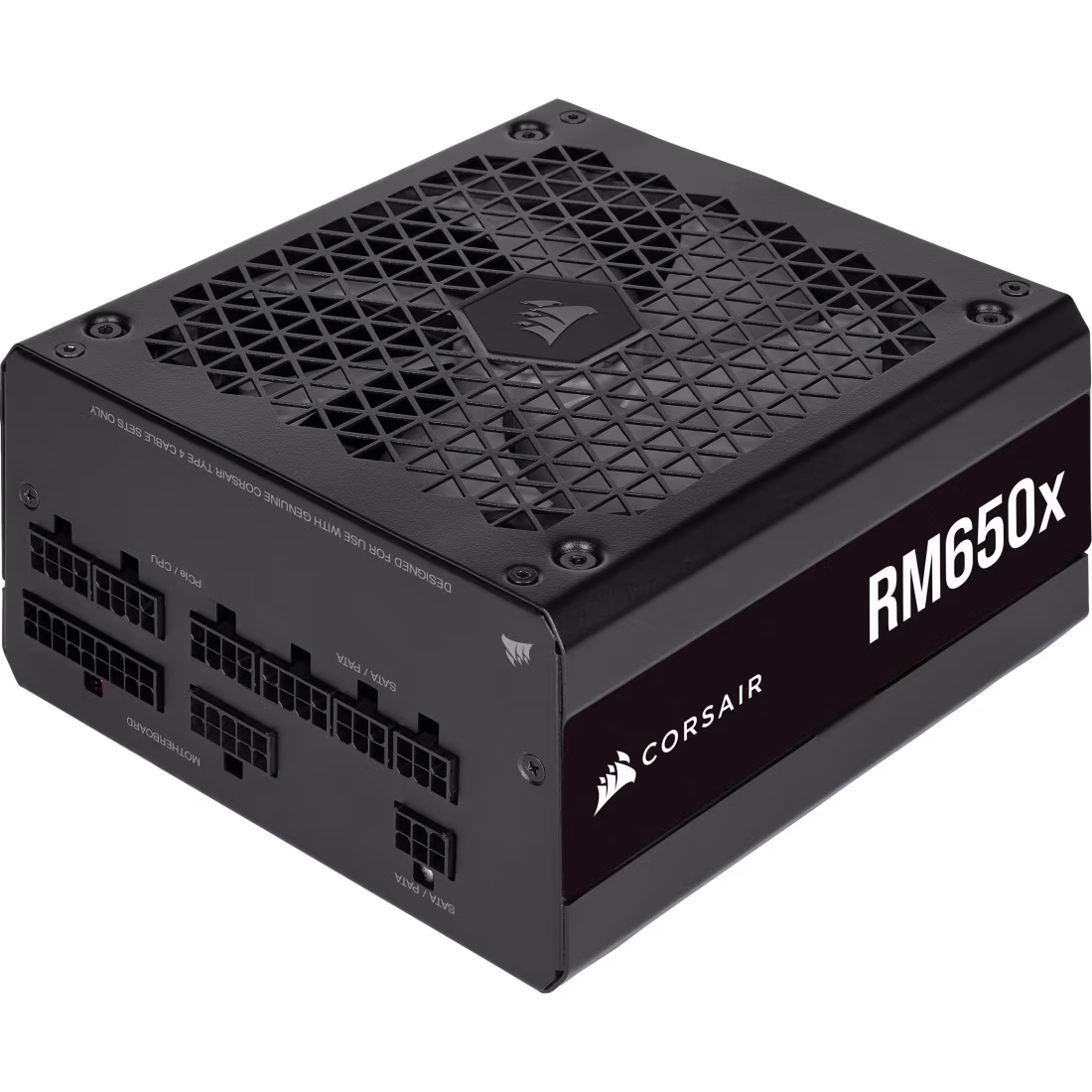 Power your gaming rig with the trusted performance of the CORSAIR RM650X V2 Gaming PSU.