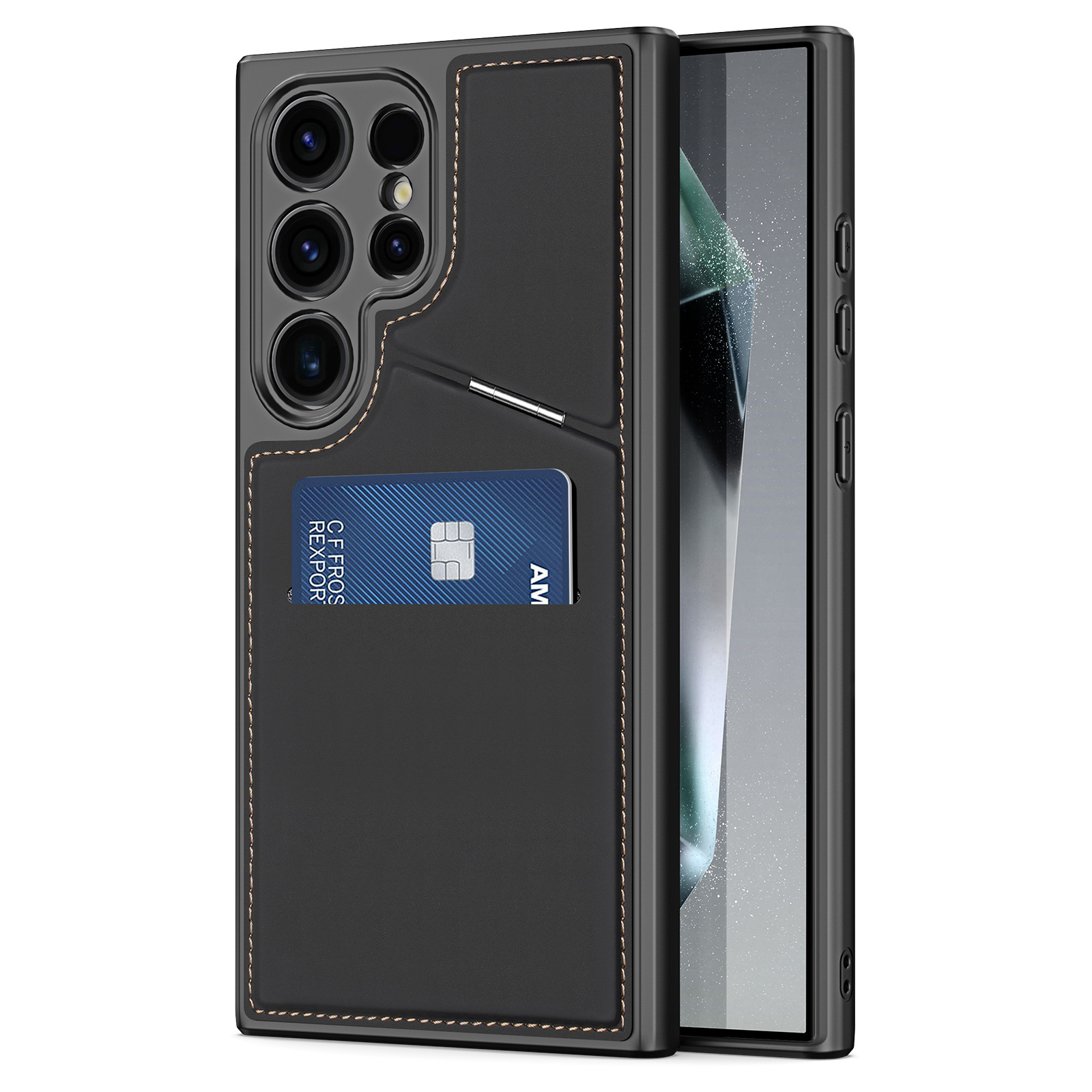 Protect your Samsung Galaxy S24 Ultra in style with the DUXDUCIS RAFI II Mag Case in classic black (RAFI-0049).