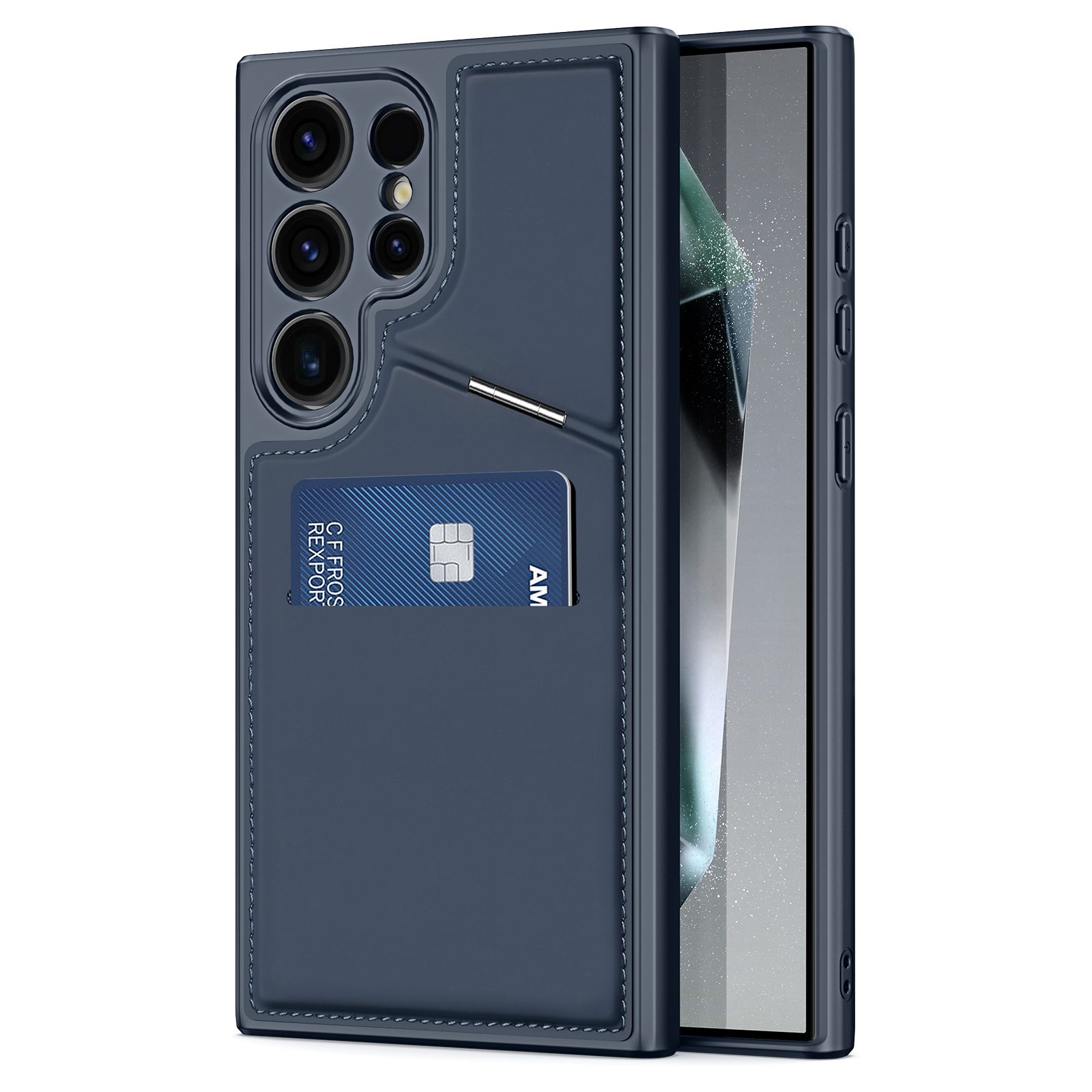 Upgrade your Samsung S24 Ultra with the DUXDUCIS RAFI II Mag Case in bold blue (model RAFI-0050)