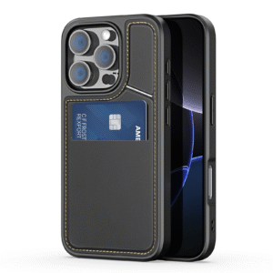 Enhance and protect your iPhone 16 Pro Max with the DUXDUCIS Rafi II Mag Case in sleek black (Model: RAFI-0071).