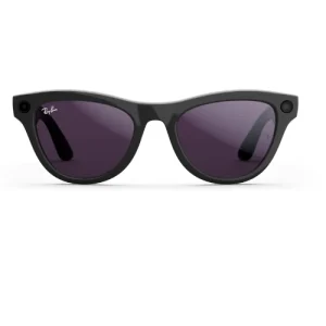 RAYBAN META SKYLER F SHINY BLACK L TRANSITION AMETHYST RW4010