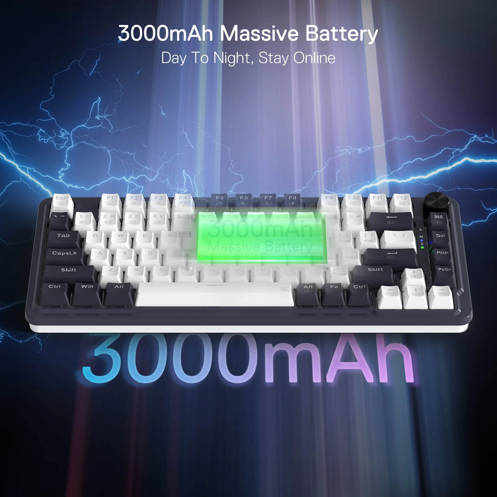 Redragon Ucal Pro Wired Gaming Keyboard (K673CPG-RGB-Pro) - Precision Performance with RGB Lighting - Image 10