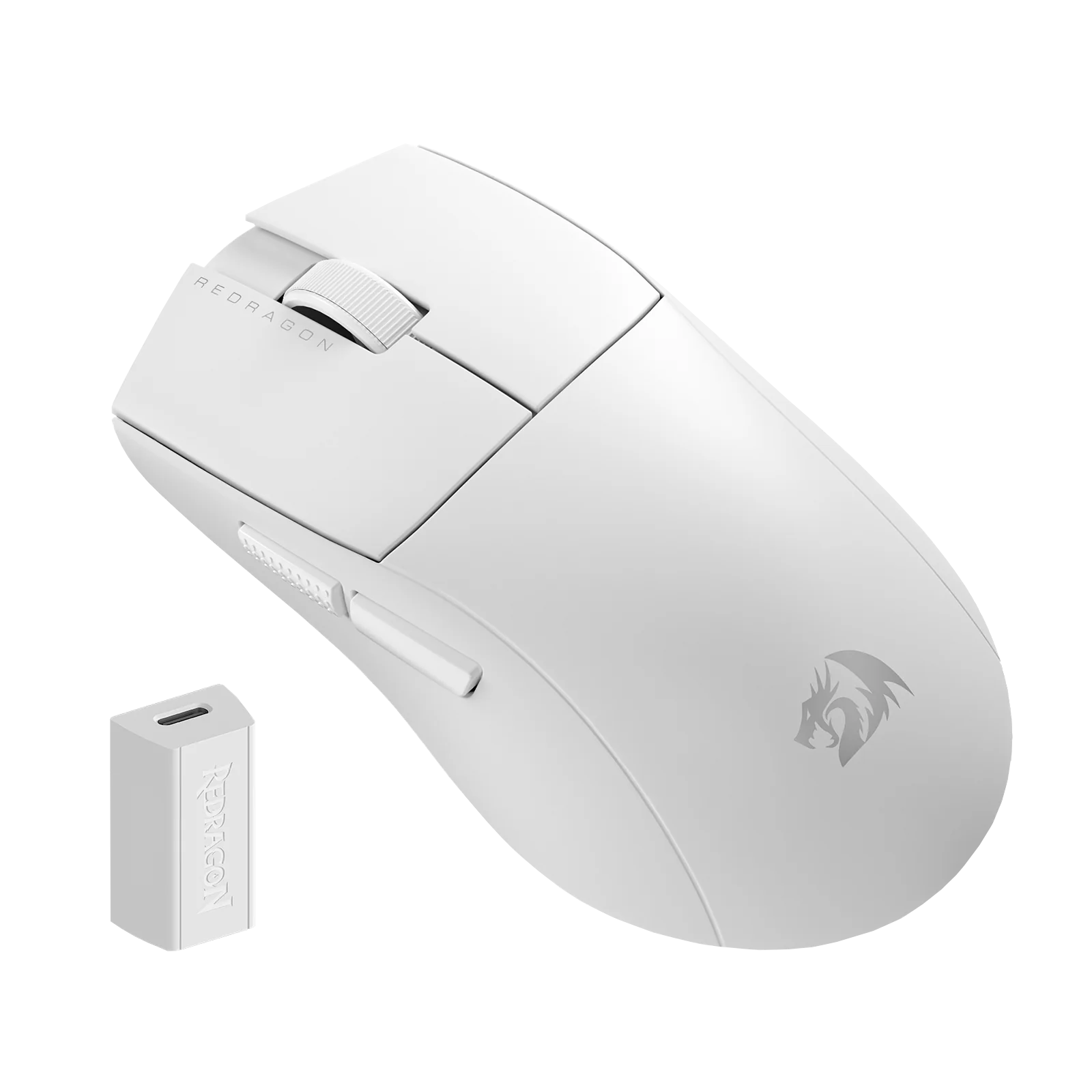 Redragon K1ng Pro M916 Wired Gaming Mouse – Precision, Power, and Style in White - Image 2