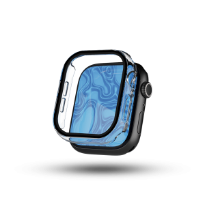 BLUPEBBLE ROCK SHIELD SLIM ARMOUR WITH GLASS SHIELD APPLE WATCH 46MM CLEAR BP-ARMOURSP46-CL