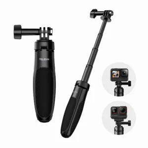 Capture life’s best moments with the TELESIN Selfie Stick Mini Tripod 2.0 S1-MNP-01