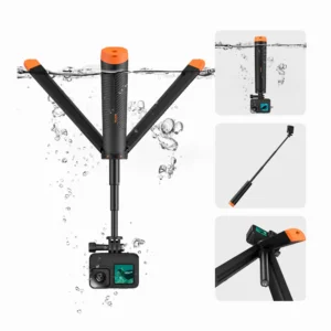 Take your content creation to the next level with the TELESIN Floating Tripod Selfie Stick S1-TSS-02