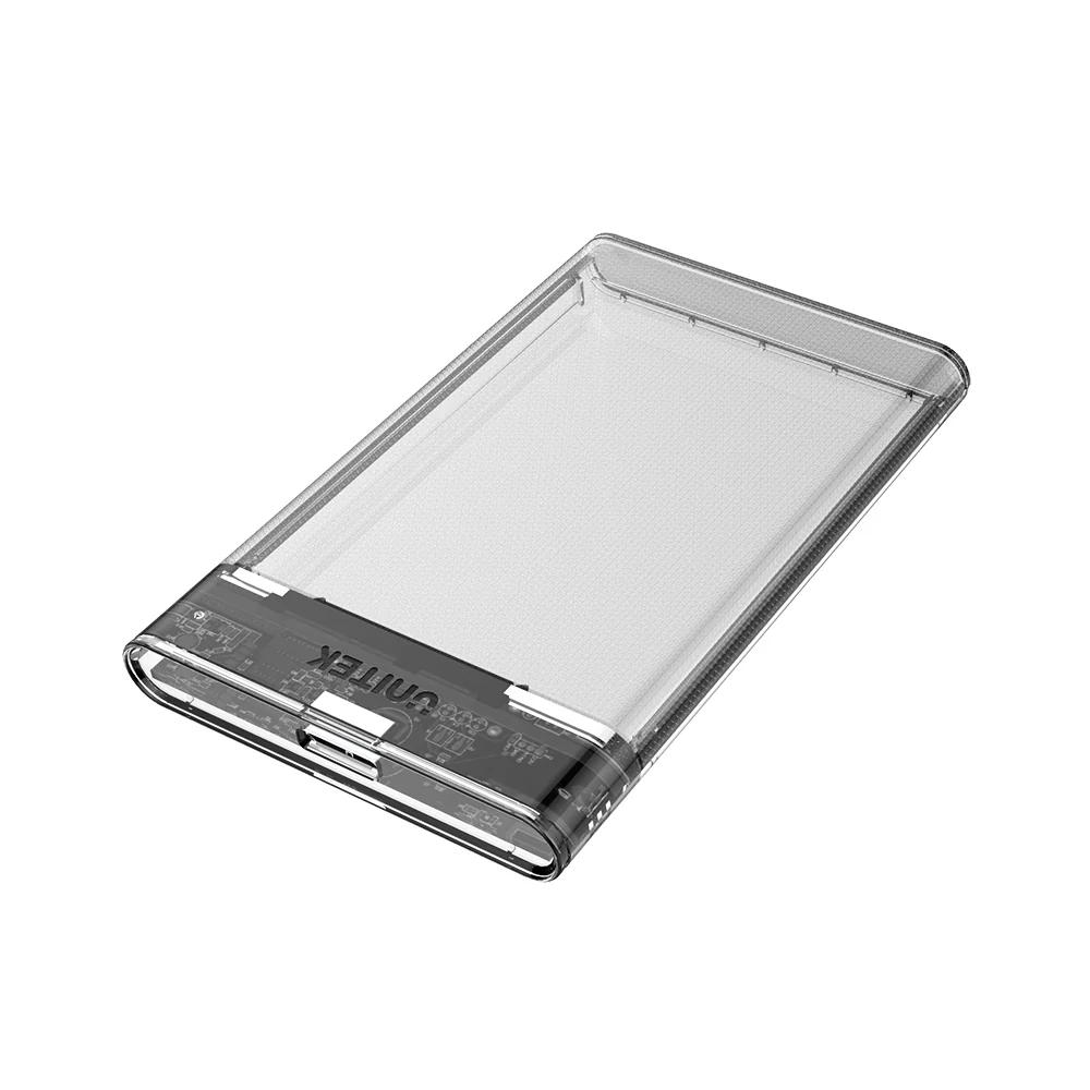 Protect your valuable data with the UNITEK 2.5 Inch SATA Hard Drive DiskGuard Limpid R Black (Model: S1103A).