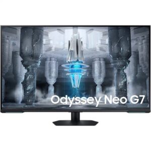 SAMSUNG ODYSSEY 43 INCH NEO G7 UHD 1MS 144HZ FLAT GAMING MONITOR BLACK LS43CG700NMXUE