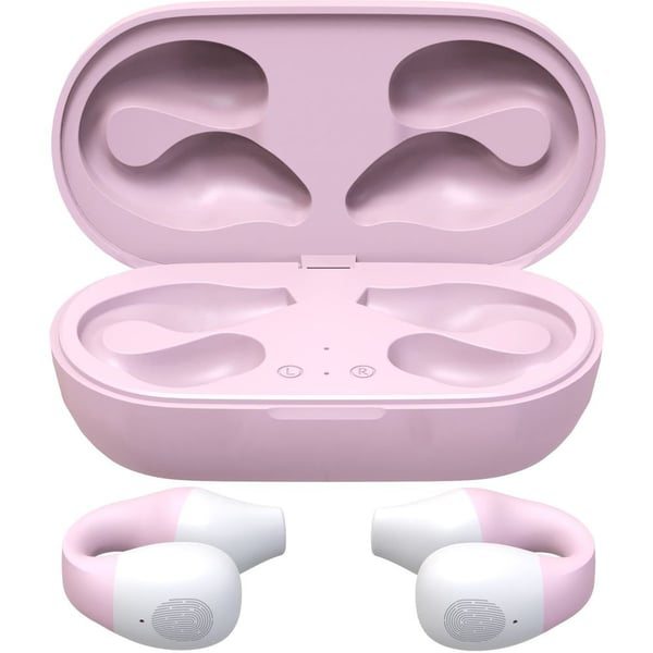 SWISS MILITARY DELTA 4 AIR CONDUCTION WIRELESS EARBUDS PINK SM-TWS-DELTA4-PNK