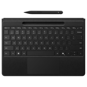 Boost your productivity with the Microsoft Surface Pro Flex Keyboard with Pen Storage (model ZQZ-00017).