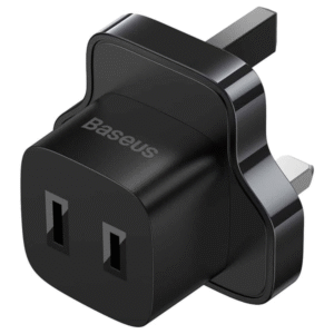 BASEUS TRAVEL PLUG ADAPTER BLACK