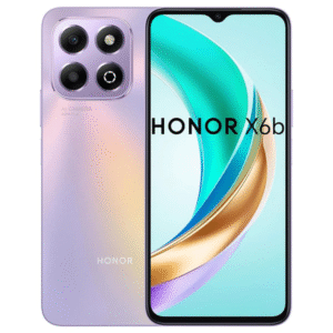 Experience the perfect blend of performance and style with the HONOR X6B 6+256GB in Starry Purple.