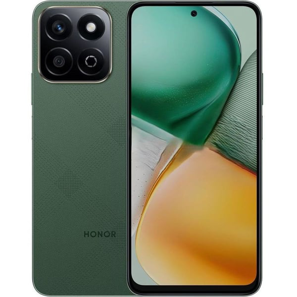 Unleash powerful performance and striking design with the HONOR X7C 5G in Forest Green
