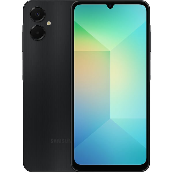 Unlock next-level mobile performance with the SAMSUNG Galaxy A06 5G (SM-A066E/DS) in classic Black.