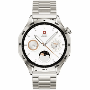 SWISS MILITARY SWISS INTERNATIONAL SMART WATCH GOLD METAL STRAP SM-WCH-INT-GLDFGMS