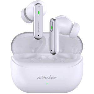 SWISS MILITARY DELTA AI WIRELESS EARBUDS WHITE SM-DELTA-AI-ANC-WHI