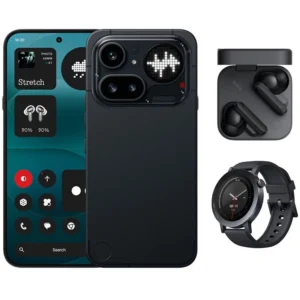 NOTHING PHONE 4A PRO 12GB-256GB BLACK WITH CMF BUDS 2 AND CMF WATCH 3 PRO A069P