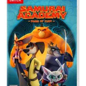 NINTENDO SWITCH SAMURAI ACADEMY PAWS OF FURY GAME CD