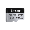 LEXAR SILVER PLUS 128GB MICRO SDXC UHS-I CARD (Up to 205MB/s Read, 150MB/s Write) LMSSIPL-128G-BNANG