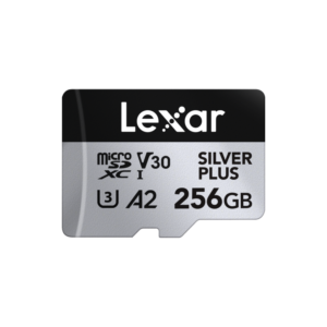 Lexar Silver Plus 256GB microSDXC Card - 205/150MB/s