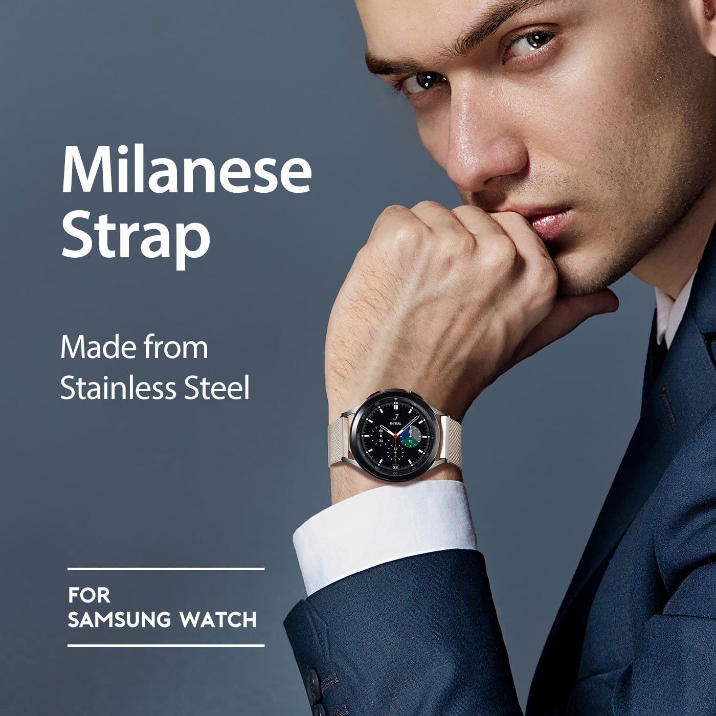 DUXDUCIS SAMSUNG GALAXY WATCH STRAP MILANESE SERIES 22MM - Image 3
