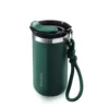 Start your mornings in style with the vibrant 350ml Green Coffee Cup. Designed for eco-conscious coffee lovers, this reusable cup combines functionality, sustainability, and aesthetics.